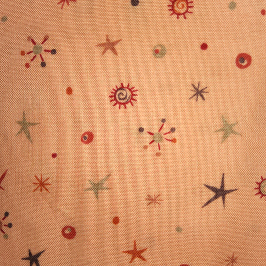 Jennifer Sampson Robomatic by Robert Kaufman D#4000 Tangerine Stars