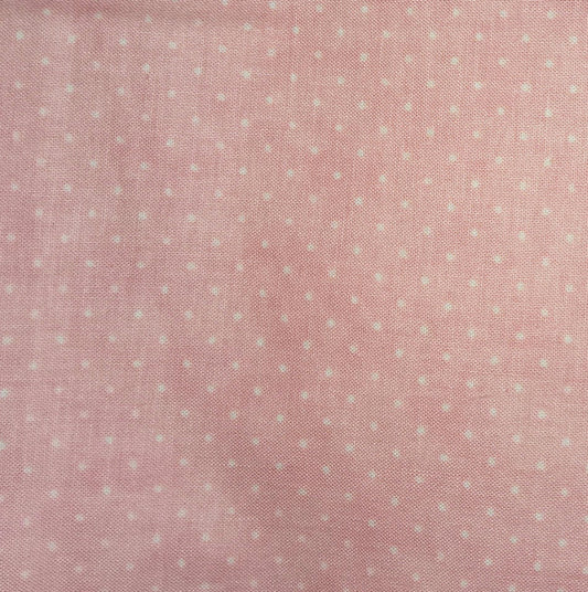 Moda - Essential Dots - Pink with Cream Pin Dots 8654 21 *