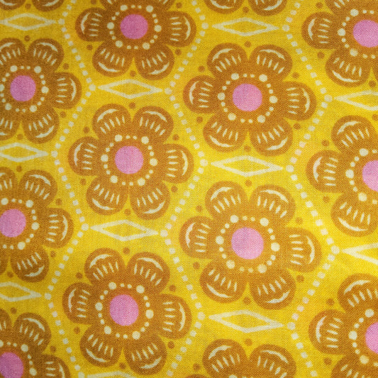 Anna Maria Horner - Little Folks Voile - Little Honey - Gold VAH05 140cm wide