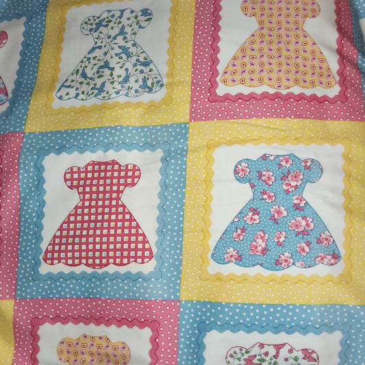 Sweet Pea range by Anna Lena LENA-C5716 Dress Panel Print TIMELESS TREASURES