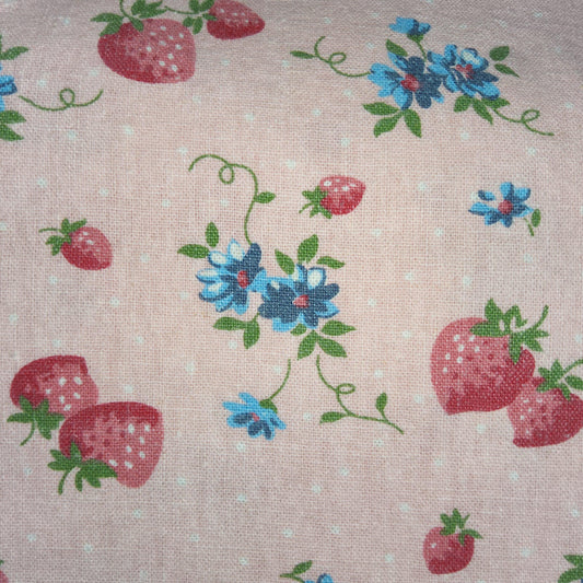 Yuwa strawberry pink linen cotton blend  448175/B 145cm wide