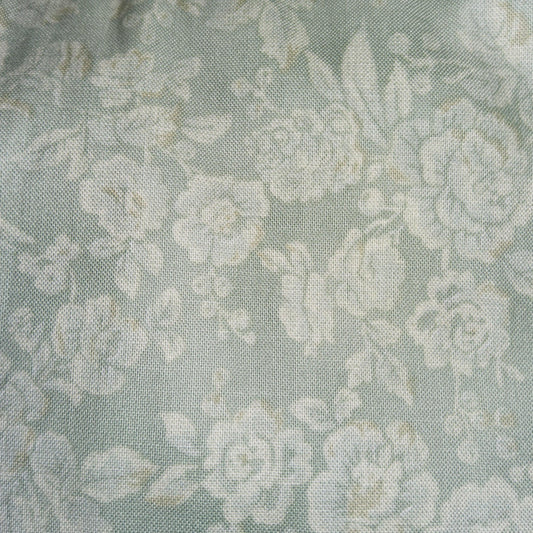 Mary Rose Collection MR1301R-18 Seafoam tonal roses QUILT GATE