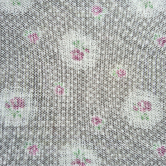 Yuwa Live Life 819798 Light Grey doily dot