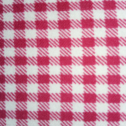 Flannel in Red Gingham Check *
