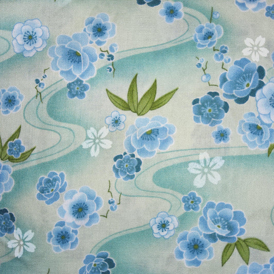 Max New - Blossoms and waves - Blue Aqua(Japanese) *