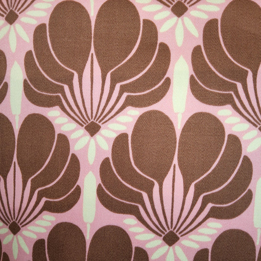 Amy Butler - Nigella - Imperial Fans - Pink 54 inch wide heavyweight cotton HDABS5