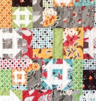 Denyse Schmidt - Flea Market Fancy - Eyelet - Green PWDS023
