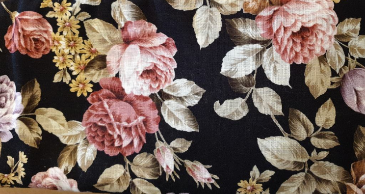 Sevenberry Premium Twenty-colors Collection Black rose linen
