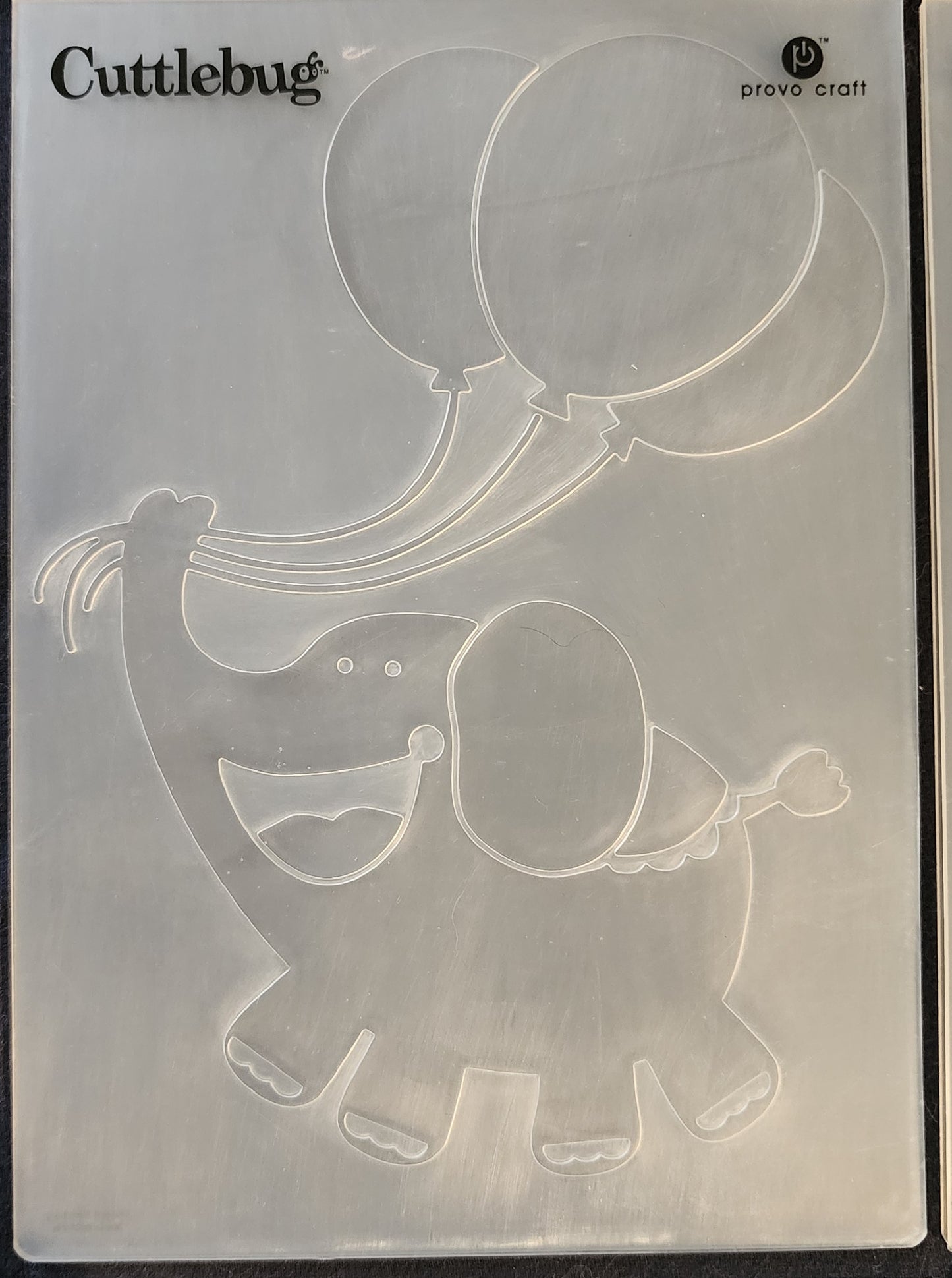 Cuttlebug 4 pack Birthday Bash embossing folders