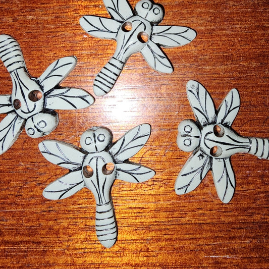 Dragonfly Light Grey 2.8cm