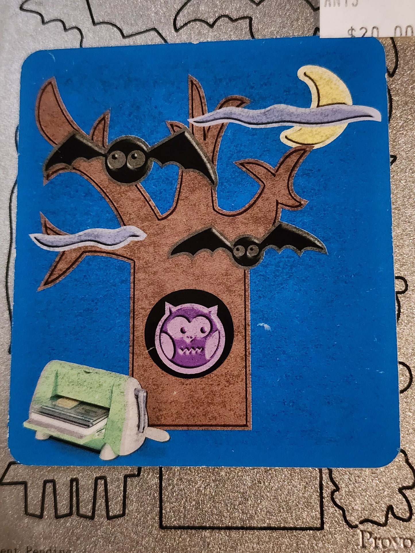 Cuttlebug Cut & Emboss Die and Embossing folder Disney Halloween 37-1743