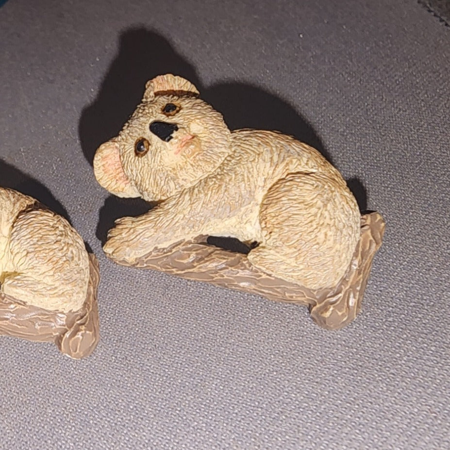 Koala button 3D (handpainted) 3cm high 2704111