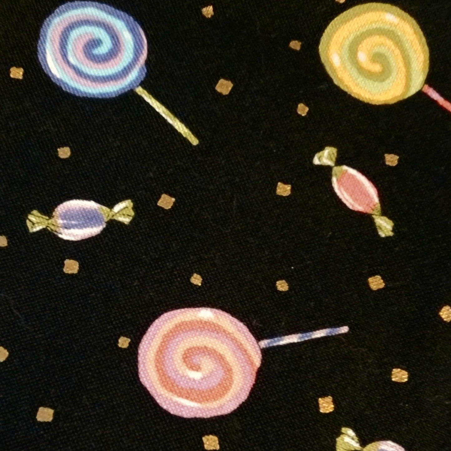 Robert Kaufman 'Sweet Stuff' 4921 Luana Rubin Lollipops and Sweets