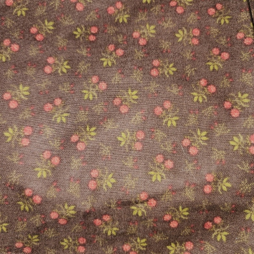 Oak Leaves & Reel by Terry Clothier Thompson chocolate berries #8069