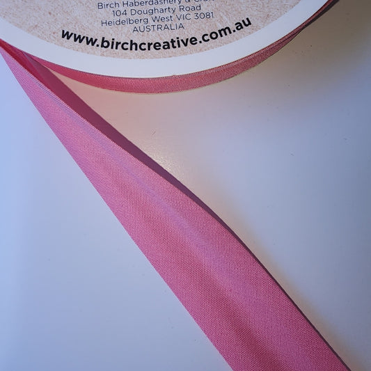 Polycotton Bias Binding 25mm Pink 8047-21