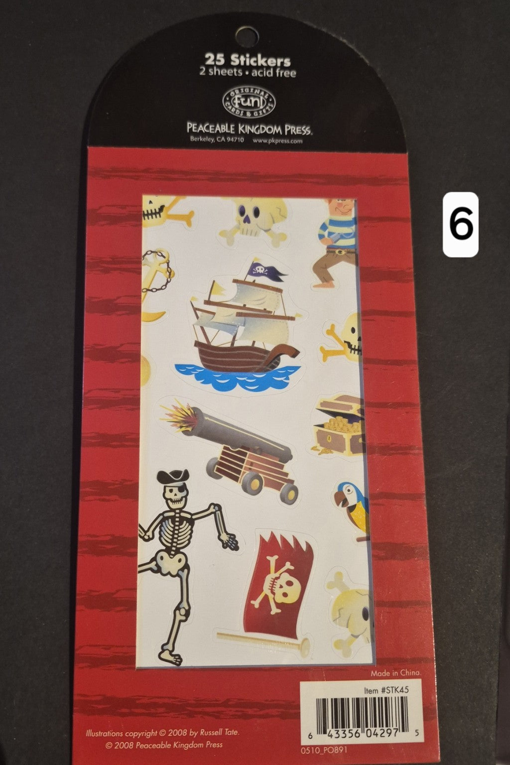 Pirate Stickers