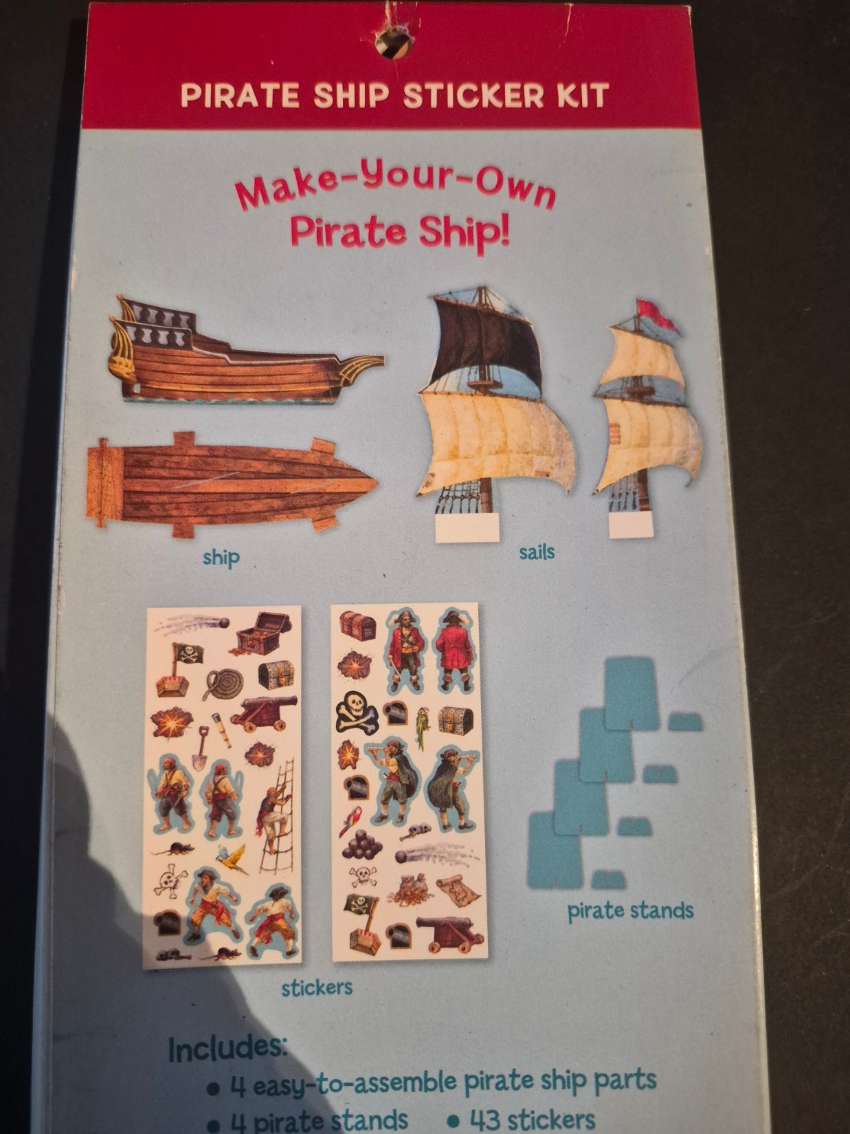 Pirate ship adventure kit - build & play (Ages 5+)