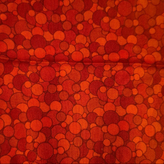 Prism by FunQuilts - bubbles in red Freespirit Fabrics