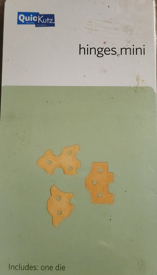 QuicKutz hinges mini die RS-0296