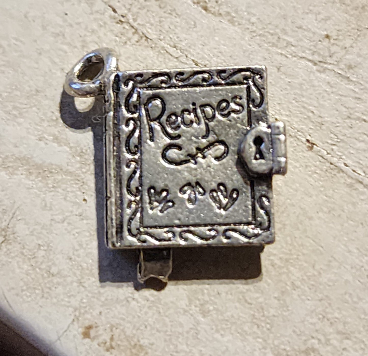 Recipe Book charm