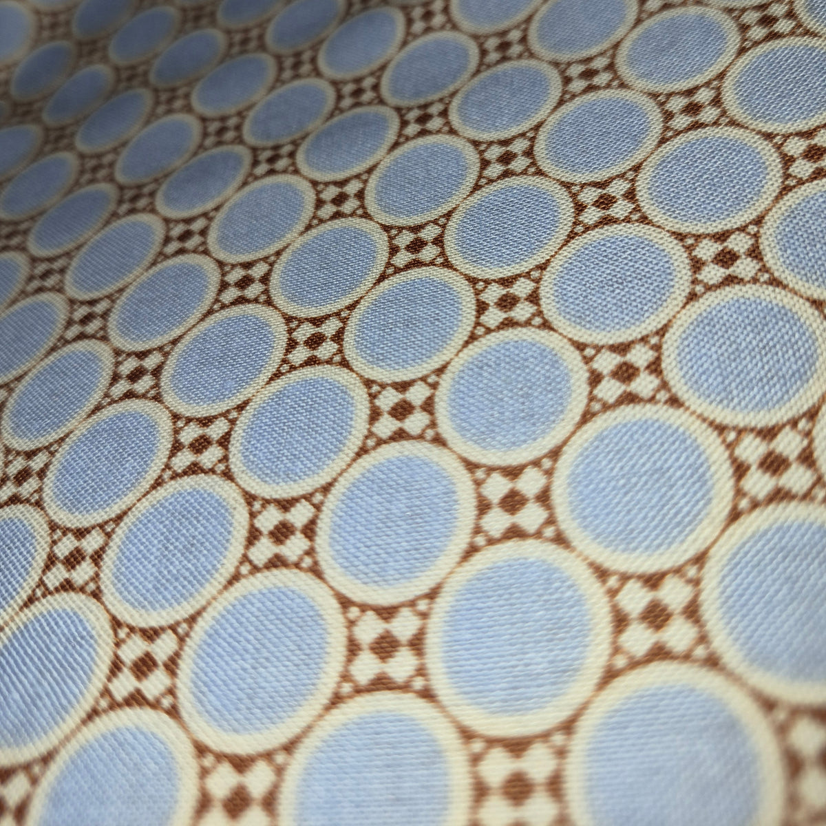 Amy Butler - Gypsy Caravan - Deco Dots - Peri (periwinkle blue)