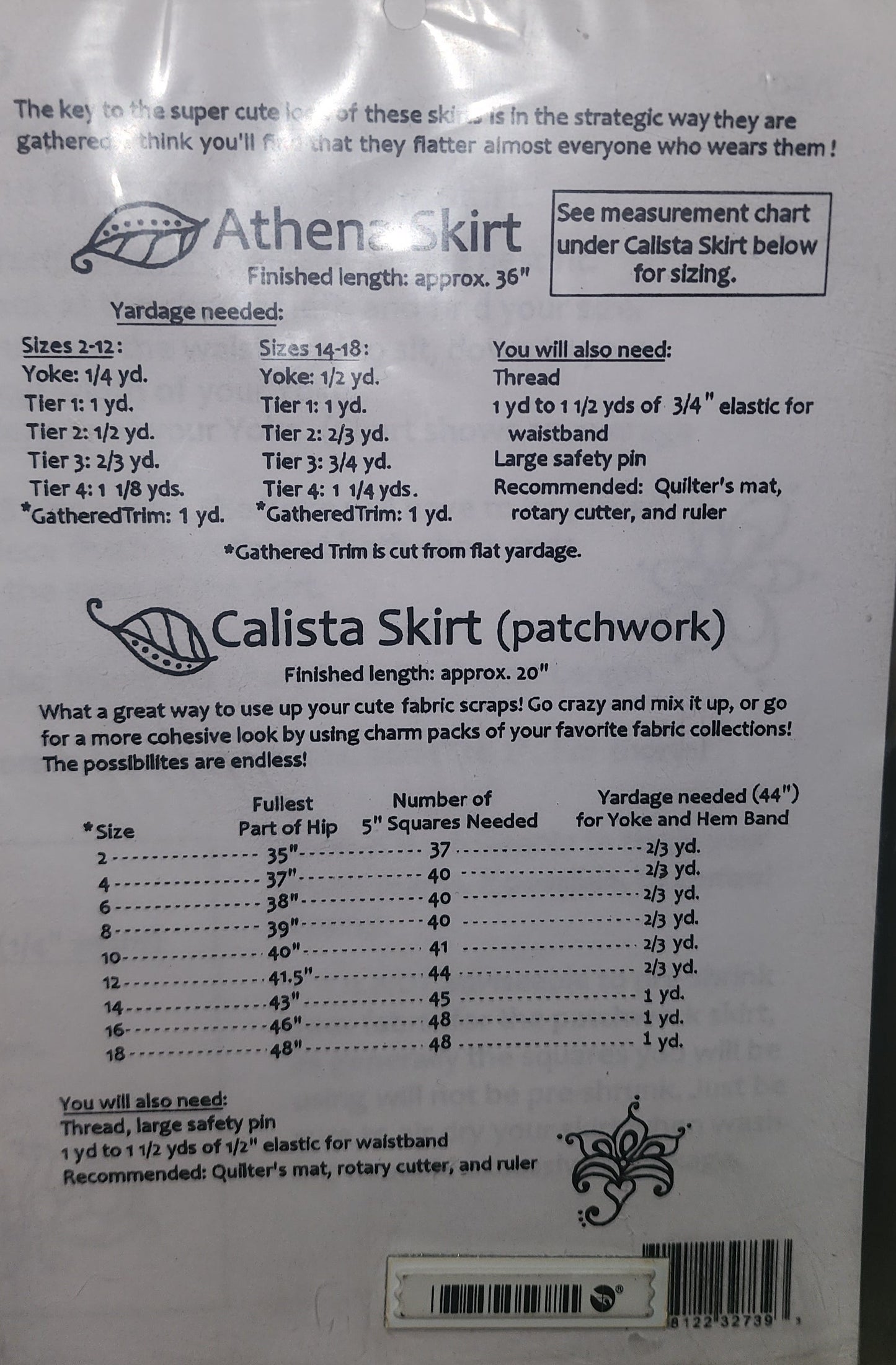 Athena & Calista skirts No.18 by Lila Tueller