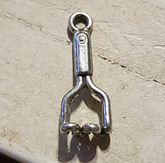 Metal potato masher charm