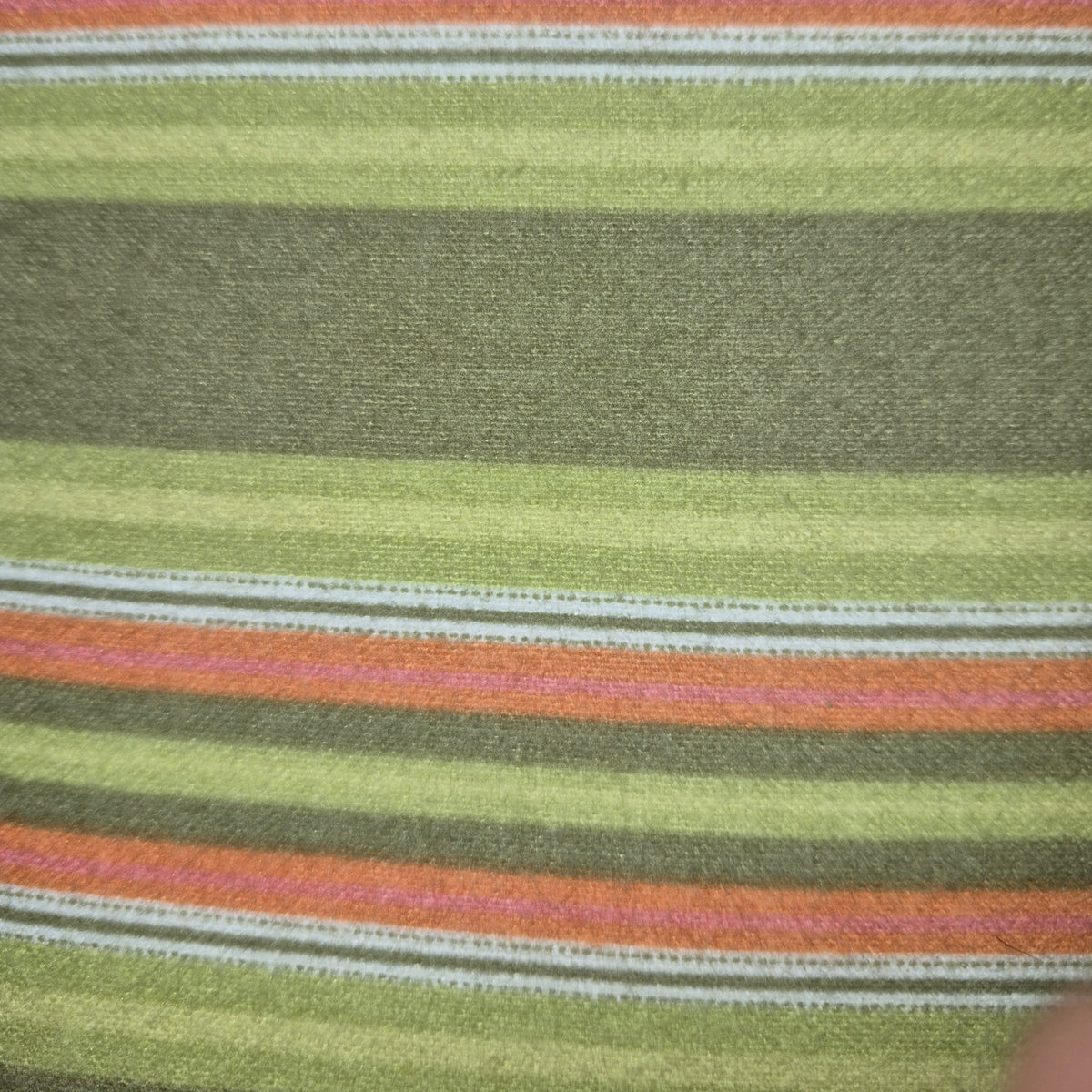 Amy Butler - Cozy - Bermuda Stripe Flannel - Green
