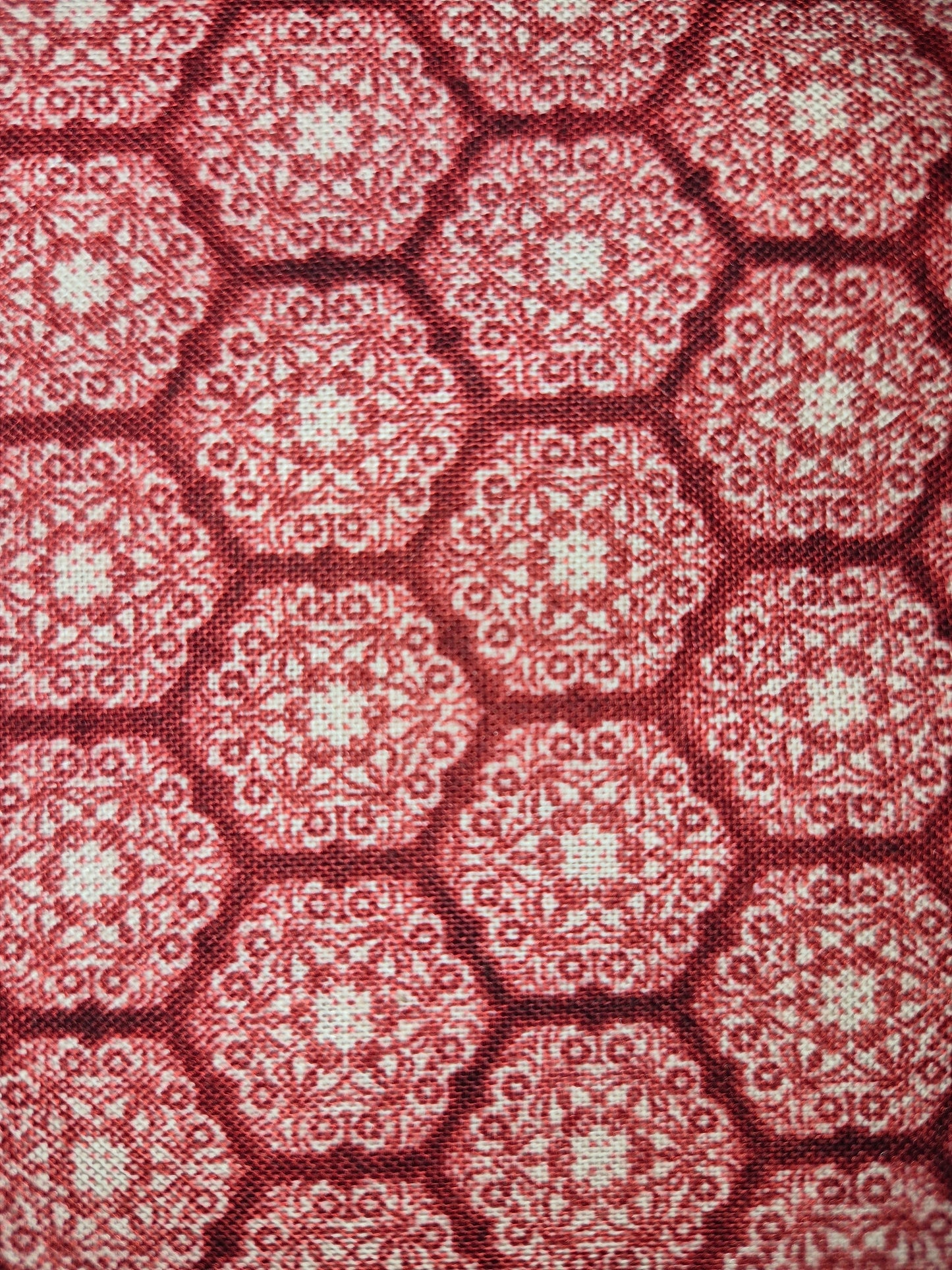 Homespun Holidays Red Medallions (Christine Adolph for VIP) 45735 R