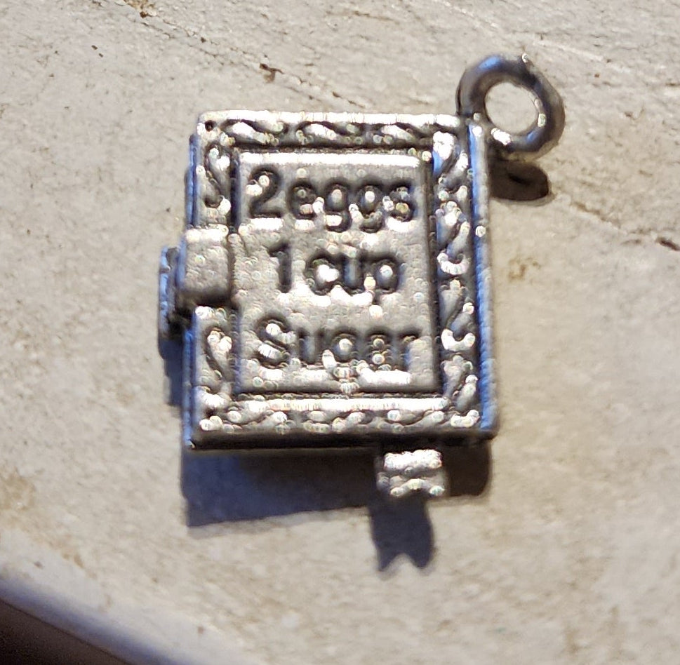 Recipe Book charm