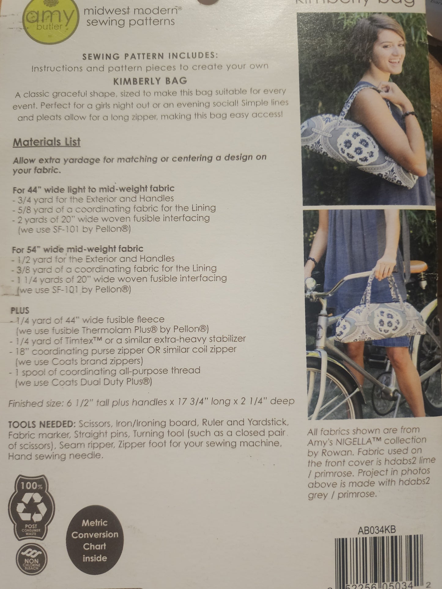 Kimberly Bag by Amy Butler Pattern