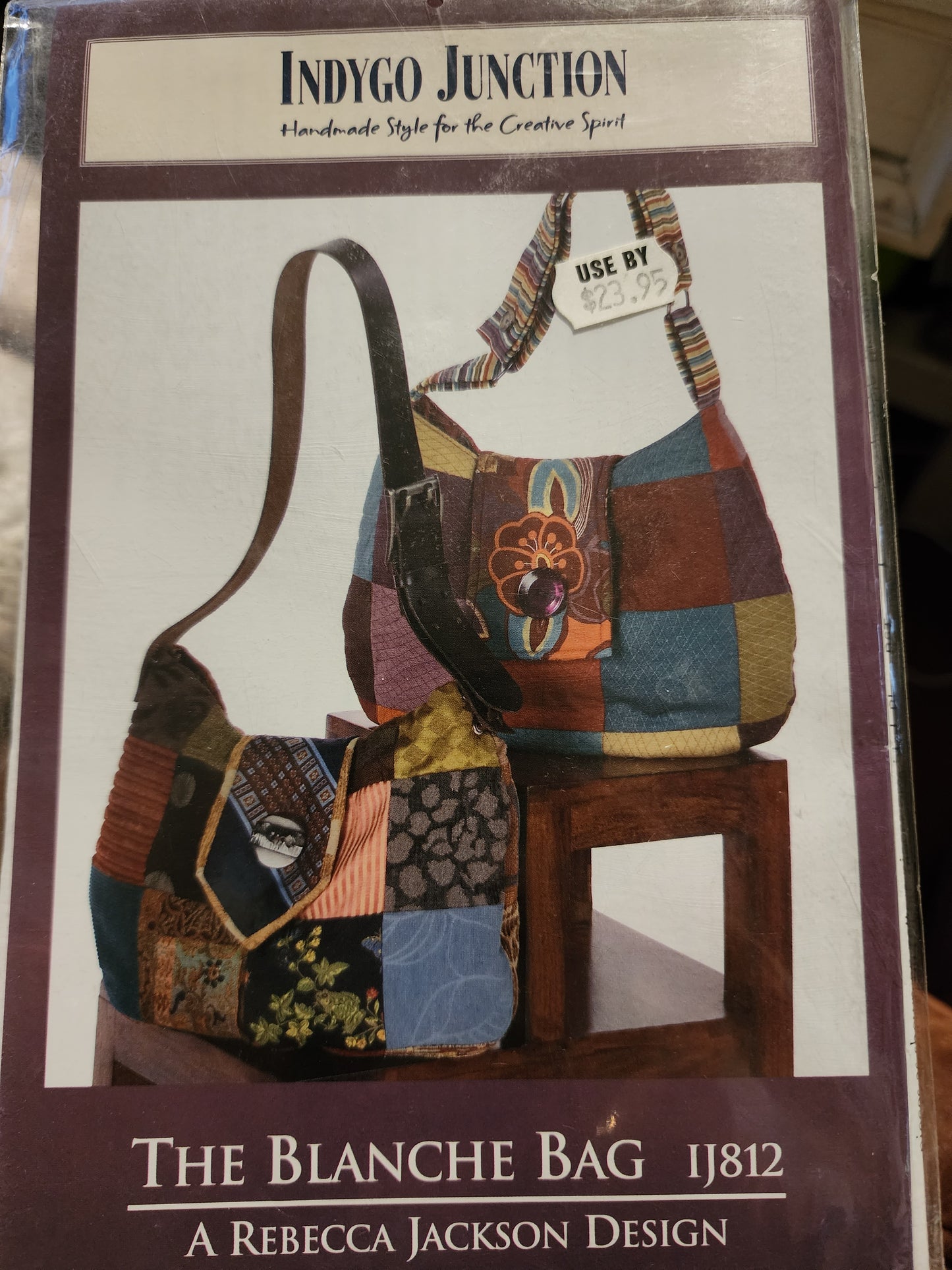 The Blanche Bag Pattern by Indygo Junction IJ812 (A Rebecca Jackson Design) *