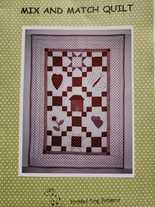 Mix and Match Quilt Pattern by Spotted Dog Patterns
