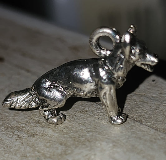 German Shepherd Dog charm