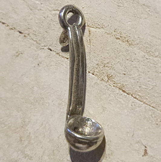 Metal Soup ladle charm