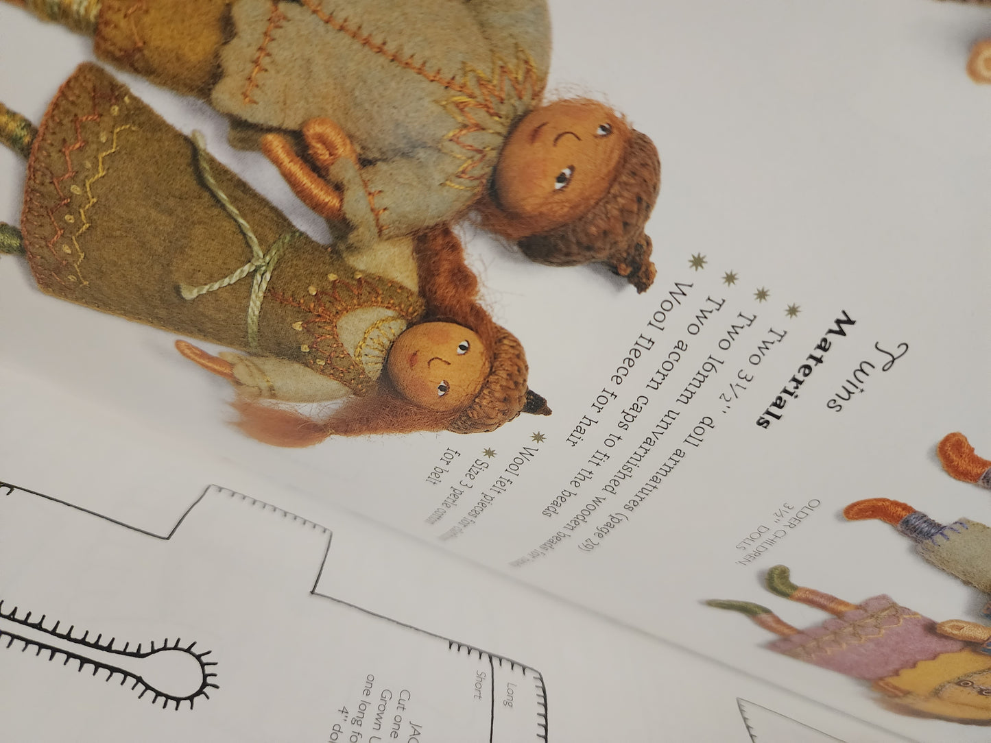 Felt Wee Folk Enchanting Projects Book by Salley Mavor