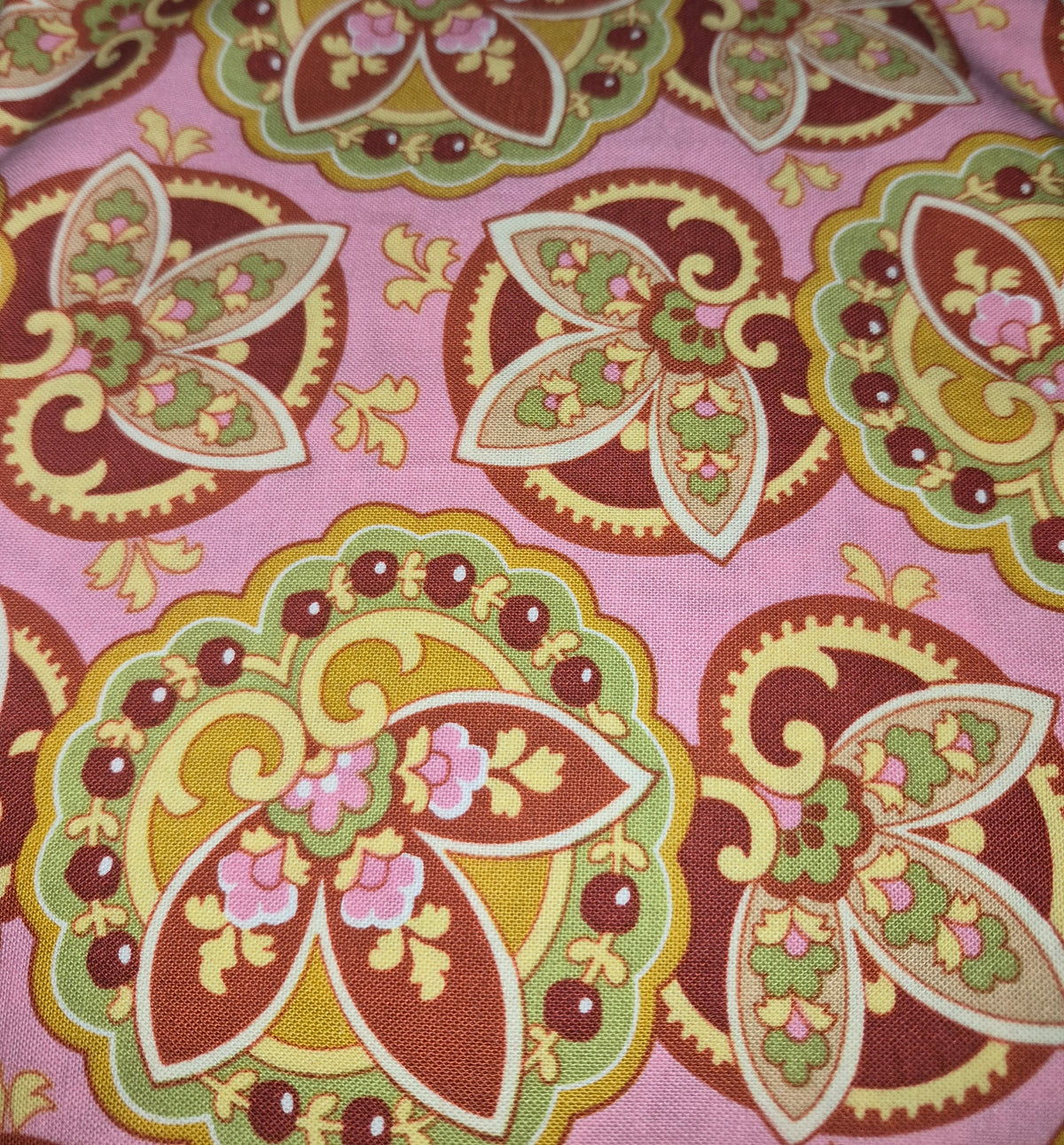 Amy Butler - Lotus - Star Paisley - Coral AB12