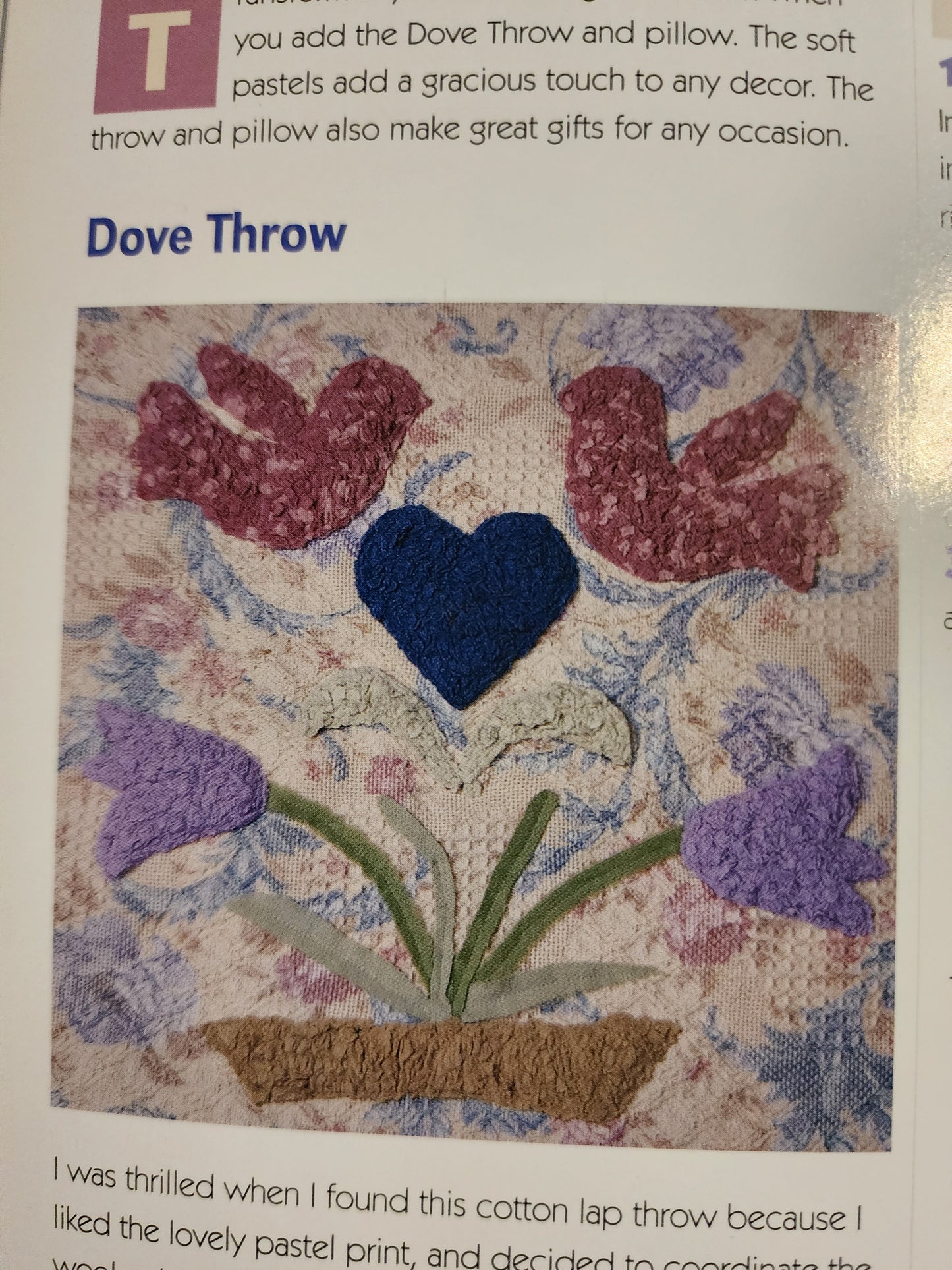 Rag Wool Applique Book by Kathy MacMannis