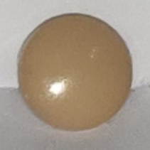 Dome button beige 0.5cm (shank back)