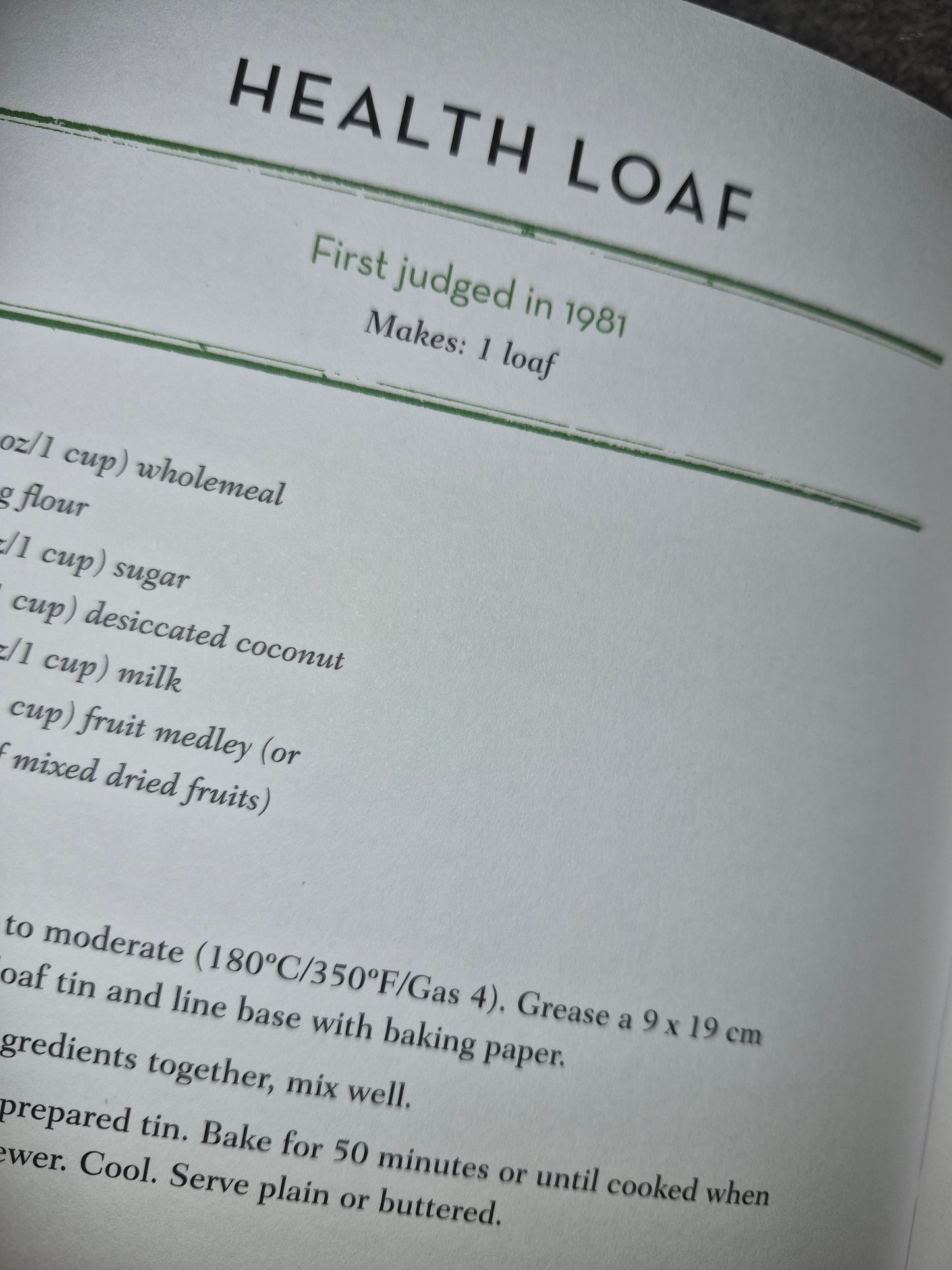 Jam drops and marble cake recipe book