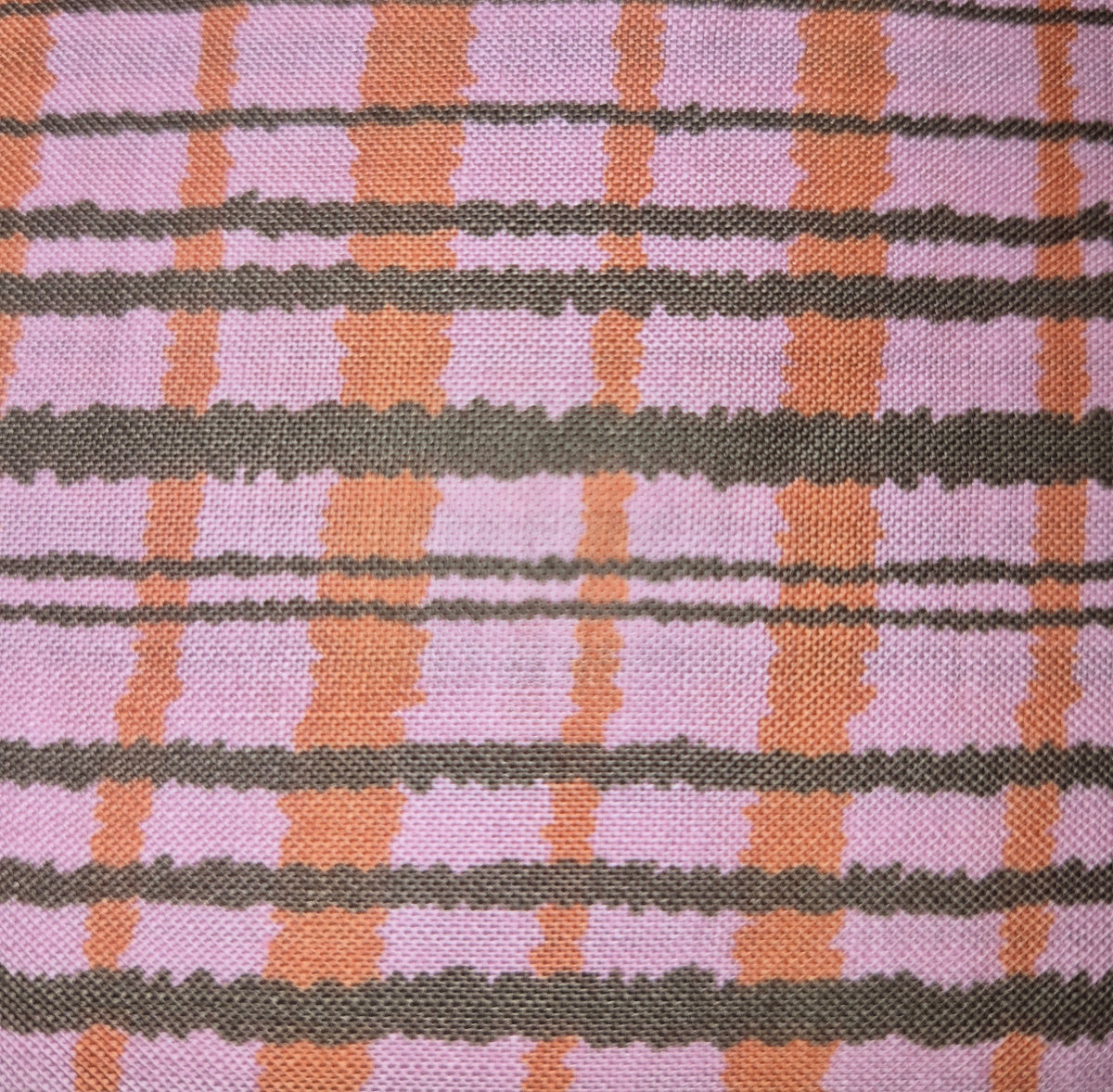 Amy Butler - Gypsy Caravan - Checks - Pink and Orange
