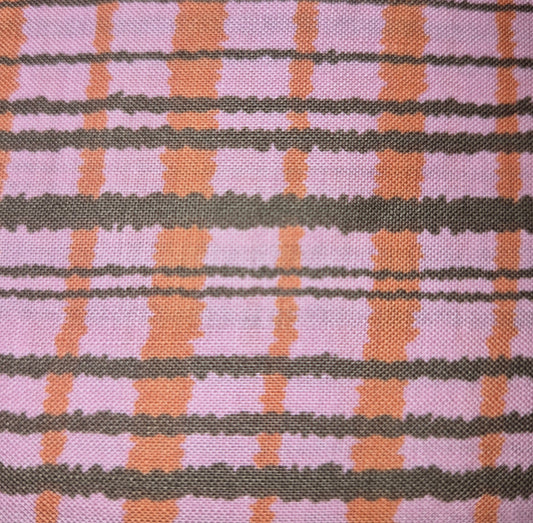 Amy Butler - Gypsy Caravan - Checks - Pink and Orange