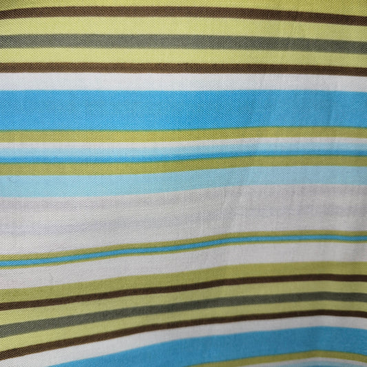Amy Butler - Daisy Chain - Happy Stripe - River AB36