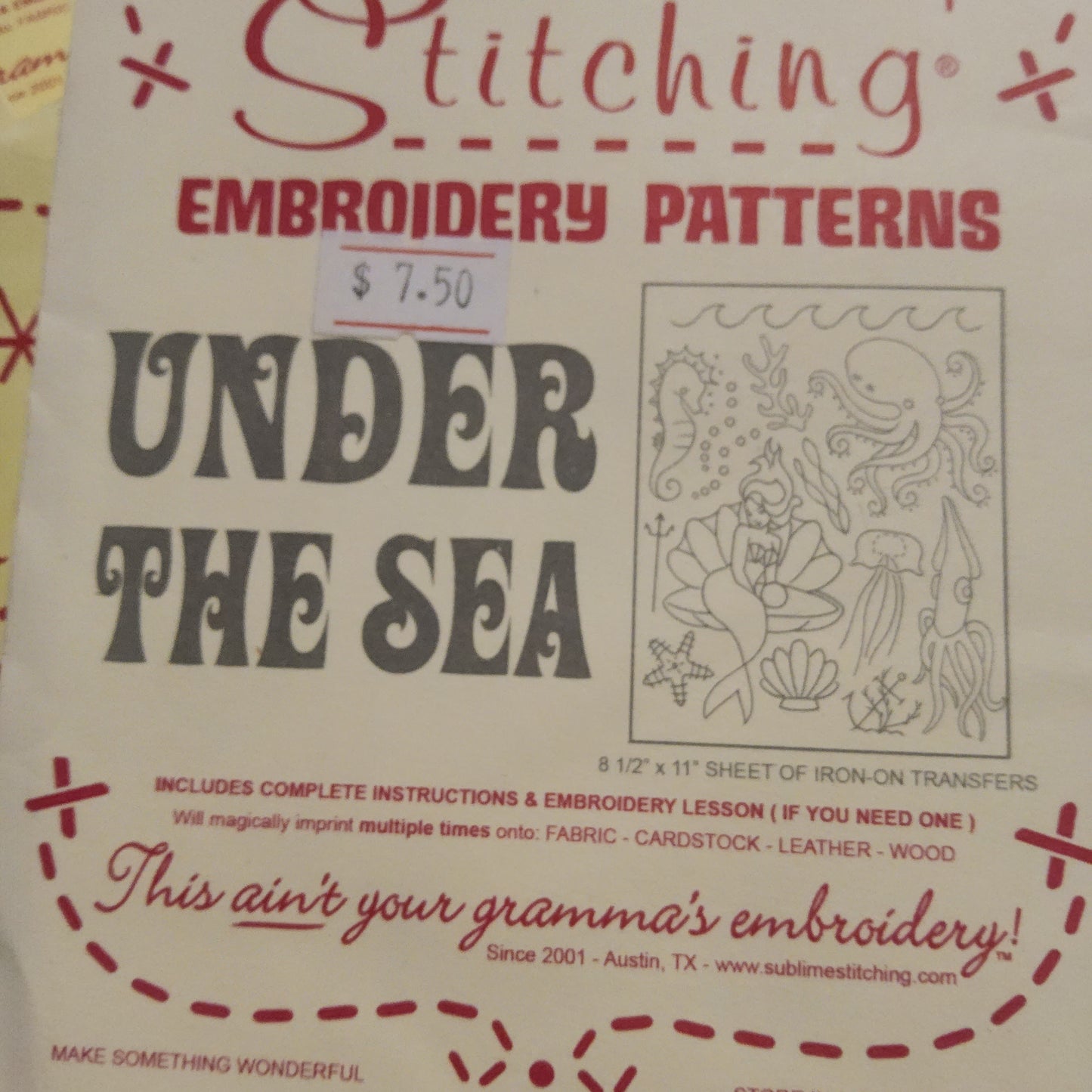 Under the Sea by Sublime Stitching *