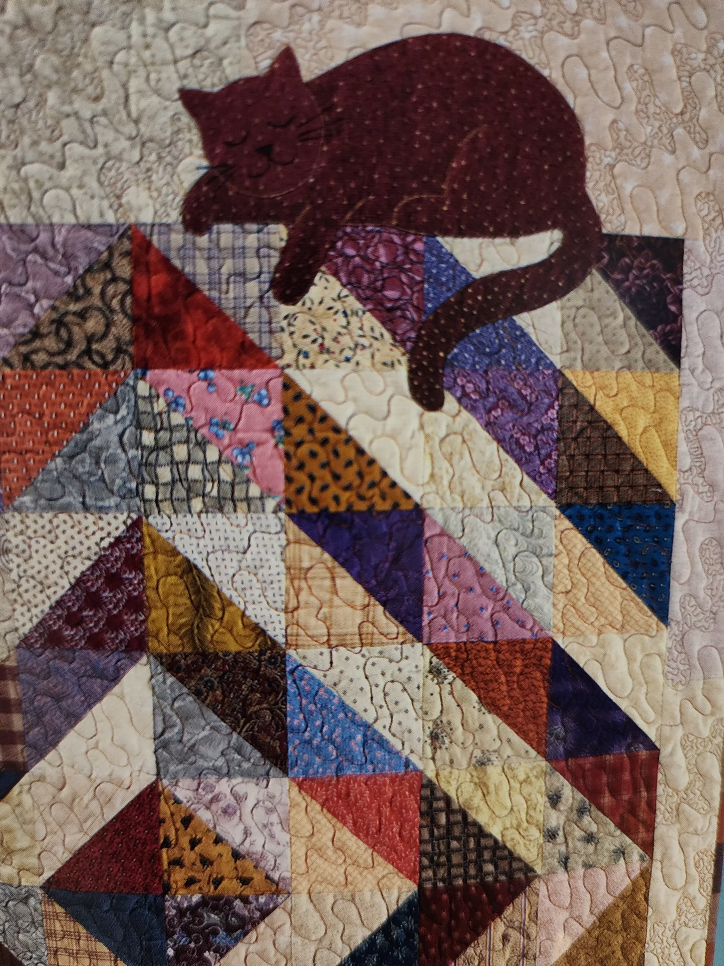 Quilting Back To Front Book by Larraine Scouler