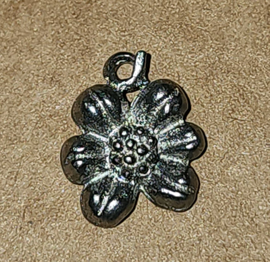 Metal Bali Flower Charm