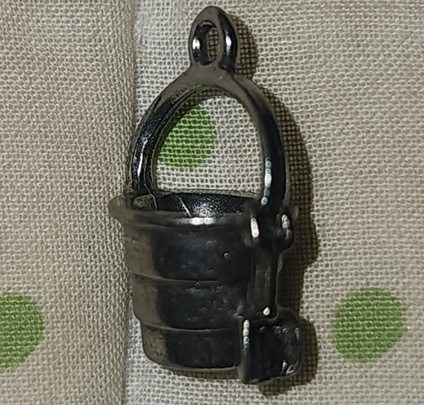 Metal Sand Pail & Shovel Charm