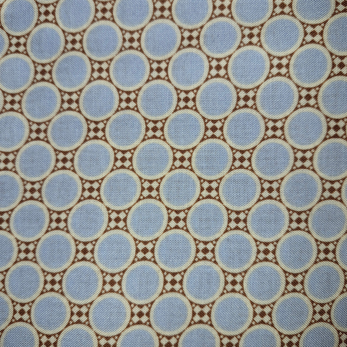 Amy Butler - Gypsy Caravan - Deco Dots - Peri (periwinkle blue)
