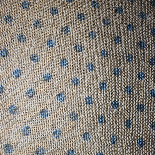 MAS D'OUVAN DOTS CHAMBRAY BLUE LINEN (MAS D'OUSVAN)
