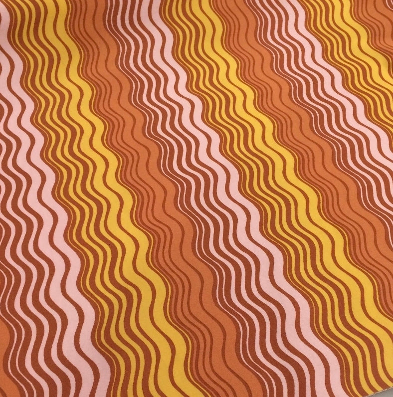 Amy Butler - Midwest Modern 2 - Ripple Stripe - Rust AB31
